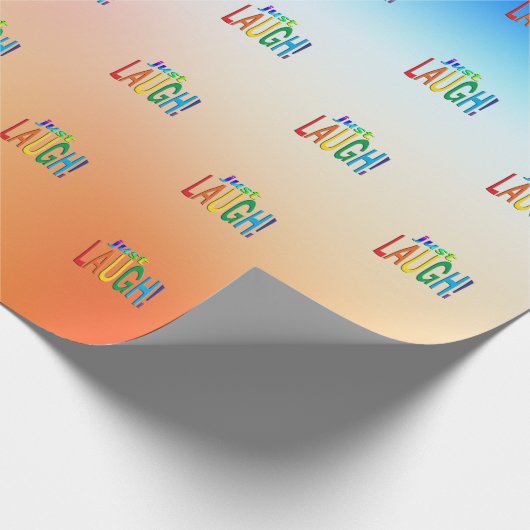 Gewoon Laugh Cadeaupapier (Hoek)