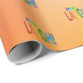 Gewoon Laugh Cadeaupapier (Rol Hoek)