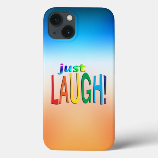 Gewoon Laugh Case-Mate iPhone Case (Achterkant)