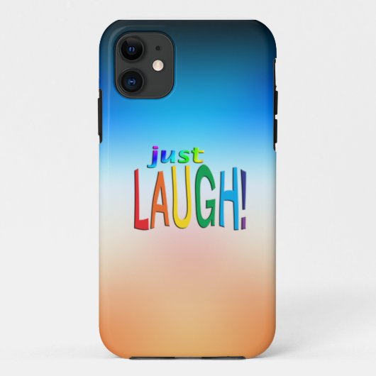 Gewoon Laugh Case-Mate iPhone Case (Achterkant)