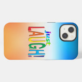 Gewoon Laugh iPhone Hoesje (Achterkant horizontaal)