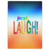 Gewoon Laugh Klembord (Achterkant)