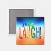 Gewoon Laugh Magneet (Voorkant / Achterkant)