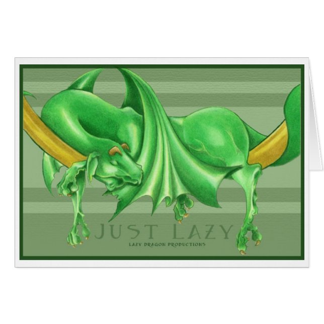 Gewoon Lazy (Voorkant Horizontaal)