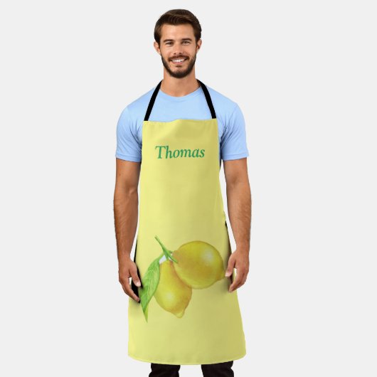 Gewoon Lemons Schort (Gedragen)