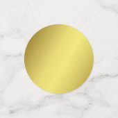 Gewoon leuk, helder en Elegant Gold Confetti (Kleine voorkant)