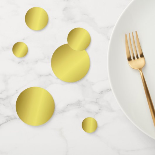 Gewoon leuk, helder en Elegant Gold Confetti (Groep)