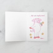 Gewoon lief dank je bedankkaart (Binnen)