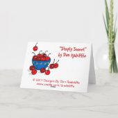 Gewoon lief dank je bedankkaart (Achterkant)