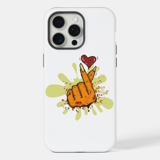 gewoon liefde iPhone hoesje (Achterkant)