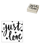 Gewoon liefde rubberstempel (Gestempeld)