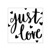 Gewoon liefde rubberstempel (Afrduk)