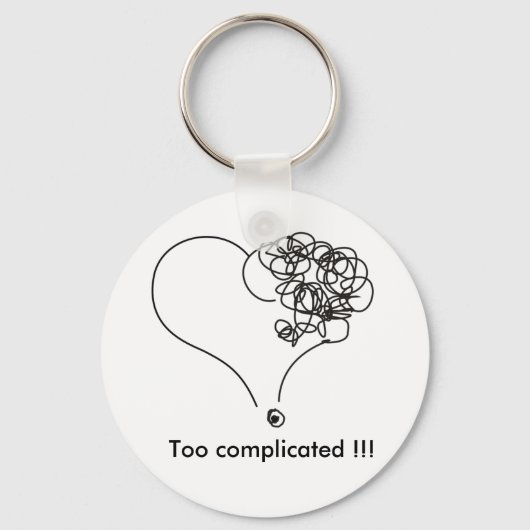 Gewoon liefde sleutelhanger (Voorkant)