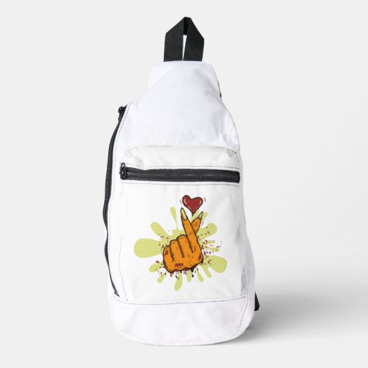 gewoon liefde sling bag (Voorkant)