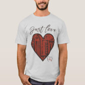 Gewoon liefde t-shirt (Voorkant)