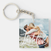 Gewoon liefdesfoto sleutelhanger (voorkant)