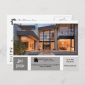 GEWOON LIJST MET 3 grijswaarden van de schaduw van Briefkaart (Voorkant / Achterkant)