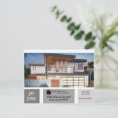 GEWOON LIJST MET 3 grijswaarden van de schaduw van Briefkaart (Staand voorkant)