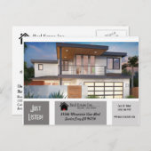 GEWOON LIJST MET 3 grijswaarden van de schaduw van Briefkaart (Voorkant / Achterkant)