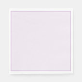 Gewoon lila papieren servetten (Voorkant)