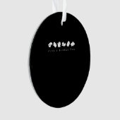 Gewoon Little Boo Creatieve Casual Look Ornament (voorkant)