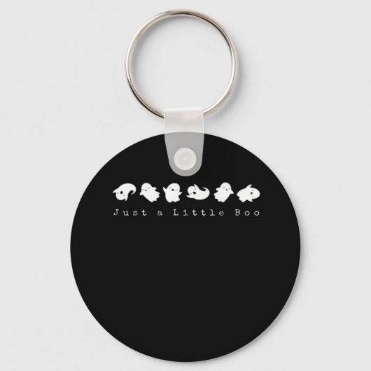 Gewoon Little Boo Creatieve Casual Look Sleutelhanger (Voorkant)
