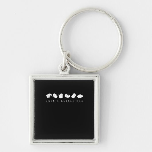Gewoon Little Boo Creatieve Casual Look Sleutelhanger (Voorkant)