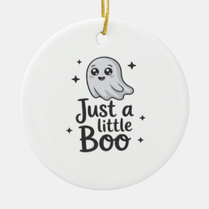 Gewoon Little Boo Grappig Ontwerp Keramisch Ornament
