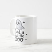 Gewoon Little Boo Grappig Ontwerp Koffiemok (Voorkant links)
