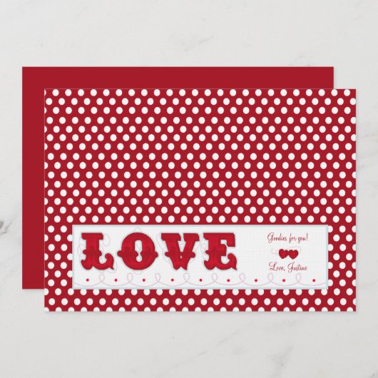 Gewoon Love Bag Toppers (Voorkant / Achterkant)