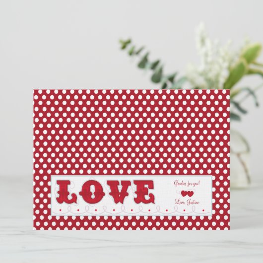 Gewoon Love Bag Toppers (Staand voorkant)