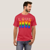 Gewoon Love meisje T-shirt (Voorkant volledig)