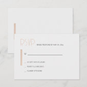 Gewoon Love RSVP Kaartje (Voorkant / Achterkant)