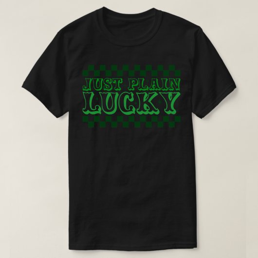 Gewoon Lucky 1 T-shirt (Design voorkant)