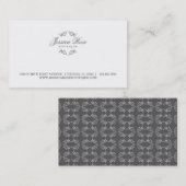 Gewoon luxe Visitekaartje met Boutique-stijl (Voorkant / Achterkant)