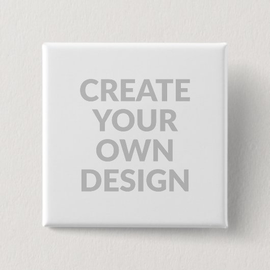Gewoon - Maak je eigen Vierkante Button 5,1 Cm (Voorkant)