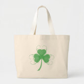 Gewoon, maar Fancy producten van shamrock Grote Tote Bag (Voorkant)