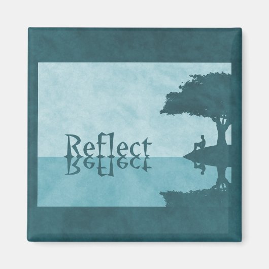 Gewoon Magnet reflecteren (Voorkant)