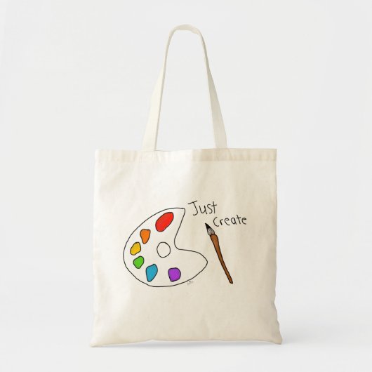 "Gewoon Maken" Tote Bag (Voorkant)