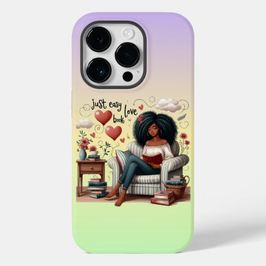 Gewoon makkelijk liefdesboek, Afrikaans Amerikaans Case-Mate iPhone Case (Achterkant)