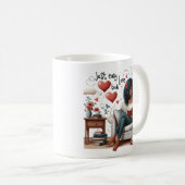 Gewoon makkelijk liefdesboek, Afrikaans Amerikaans Koffiemok (Voorkant rechts)