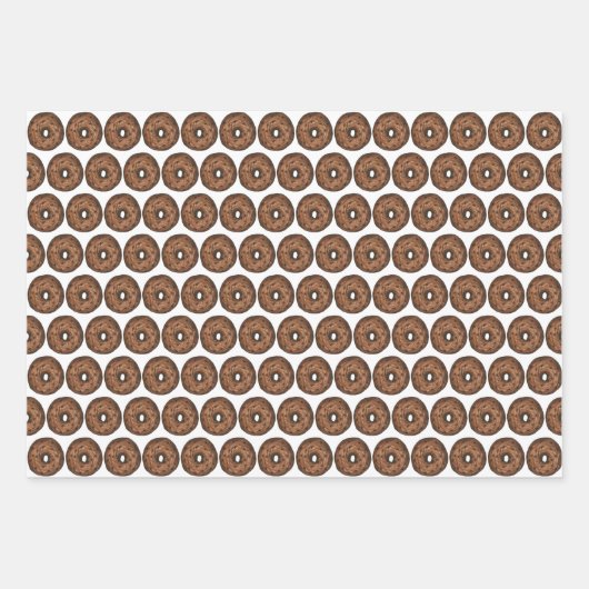 Gewoon marmer rogge kaneel rozijnen bagel ontbijt inpakpapier vel (Voorkant)