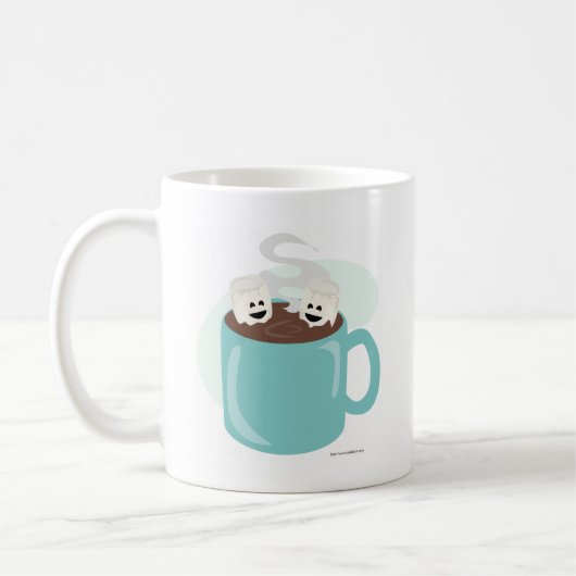 Gewoon Marshmellows in Chocolade Koffiemok (Links)
