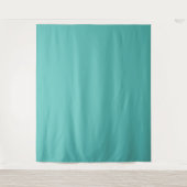 Gewoon massieve eucalyptuspastelturquoise wandkleed (Voorkant)