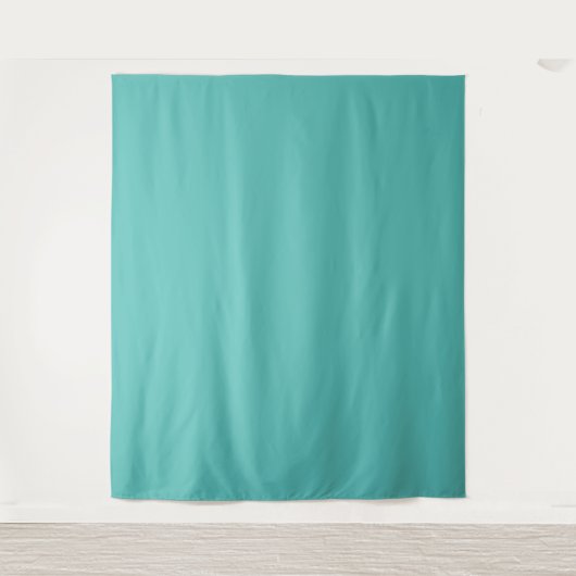 Gewoon massieve eucalyptuspastelturquoise wandkleed (Voorkant)