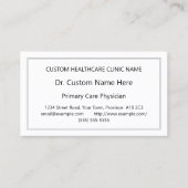 Gewoon medisch specialist Visitekaartje (Voorkant)