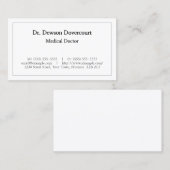 Gewoon medisch Visitekaartje (Voorkant / Achterkant)