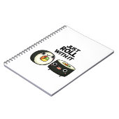 Gewoon Mee Rollen Grappige Sushi Rol Grappenmakeri Notitieboek (Linkerzijde)