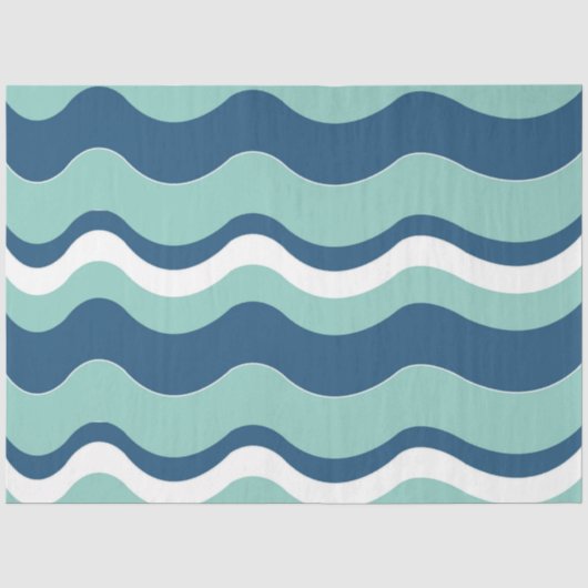 Gewoon Meer Nautical Serie Ontwerp 3 Tissuepapier (Voorkant)