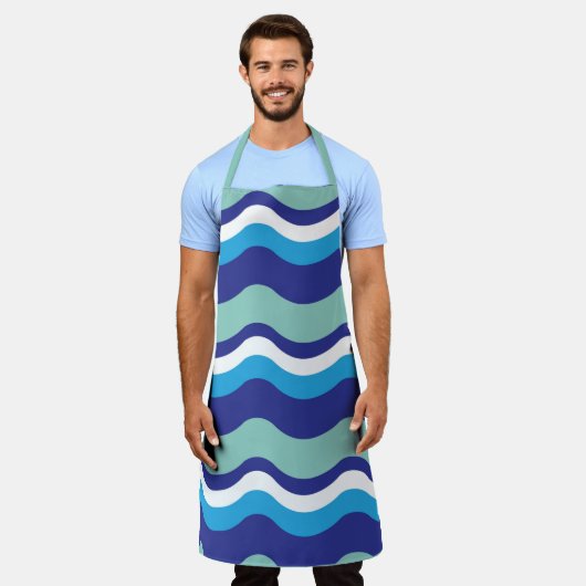 Gewoon Meer Nautical Serie Ontwerp 9 Schort (Gedragen)